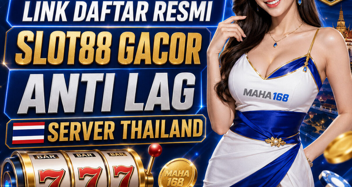 Gambar promosi pendaftaran platform permainan online MAHA168, server stabil dengan layanan 24 jam.